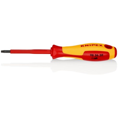 Отвертка Torx TX20 VDE 1000В L-185мм диэлектрическая Knipex KN-982620