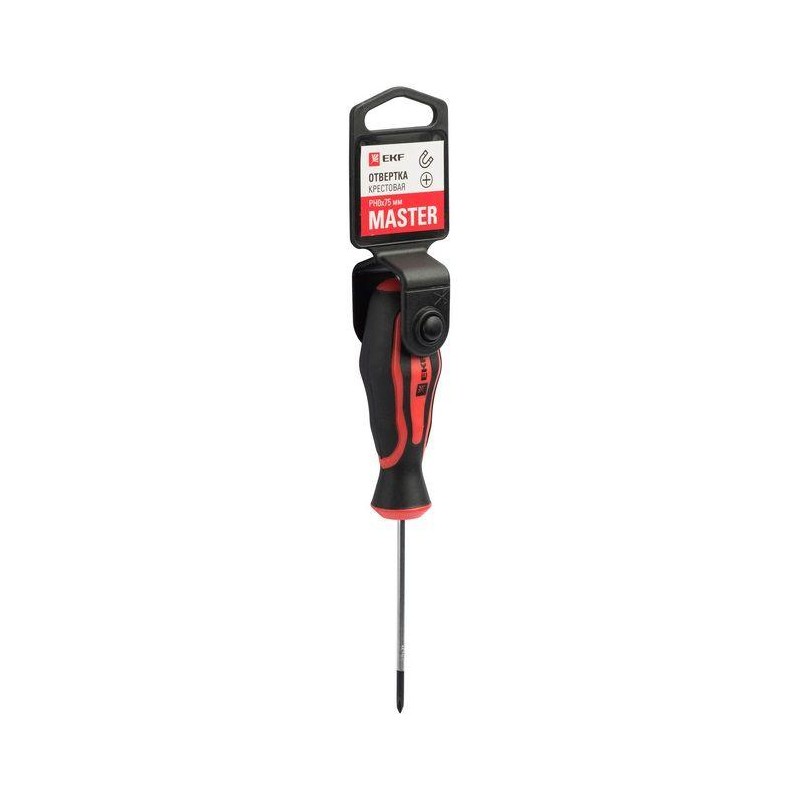 Отвертка PH0х75мм Master Basic EKF ph-0-75-mas
