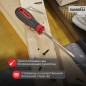 Отвертка шлицевая SL 6х125мм трехкомпонентная рукоятка сталь S2 Rexant 12-4723-1 Отвертка шлицевая SL 6х125мм трехкомпонентная рукоятка сталь S2 Rexant 12-4723-1