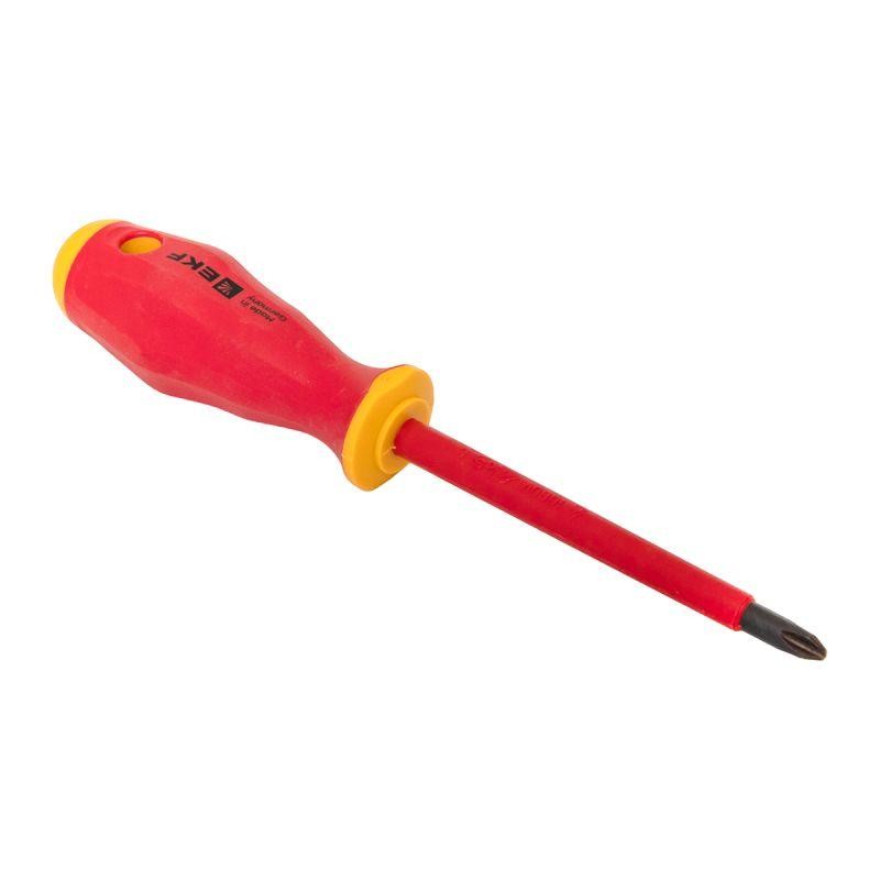 Отвертка Professional PH2х100мм VDE 1000В EKF ph-2-100-pro-in Отвертка Professional PH2х100мм VDE 1000В EKF ph-2-100-pro-in