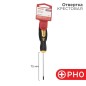 Отвертка крестовая PH 0х75мм двухкомпонентная рукоятка Rexant 12-4726 Отвертка крестовая PH 0х75мм двухкомпонентная рукоятка Rexant 12-4726