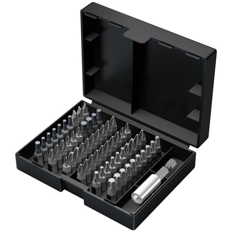 Набор бит с битодержателем Bit-Safe 61 Universal 3 61 предмет 1/4дюйм C6.3 Wera WE-057127 Набор бит с битодержателем Bit-Safe 61 Universal 3 61 предмет 1/4дюйм C6.3 Wera WE-057127
