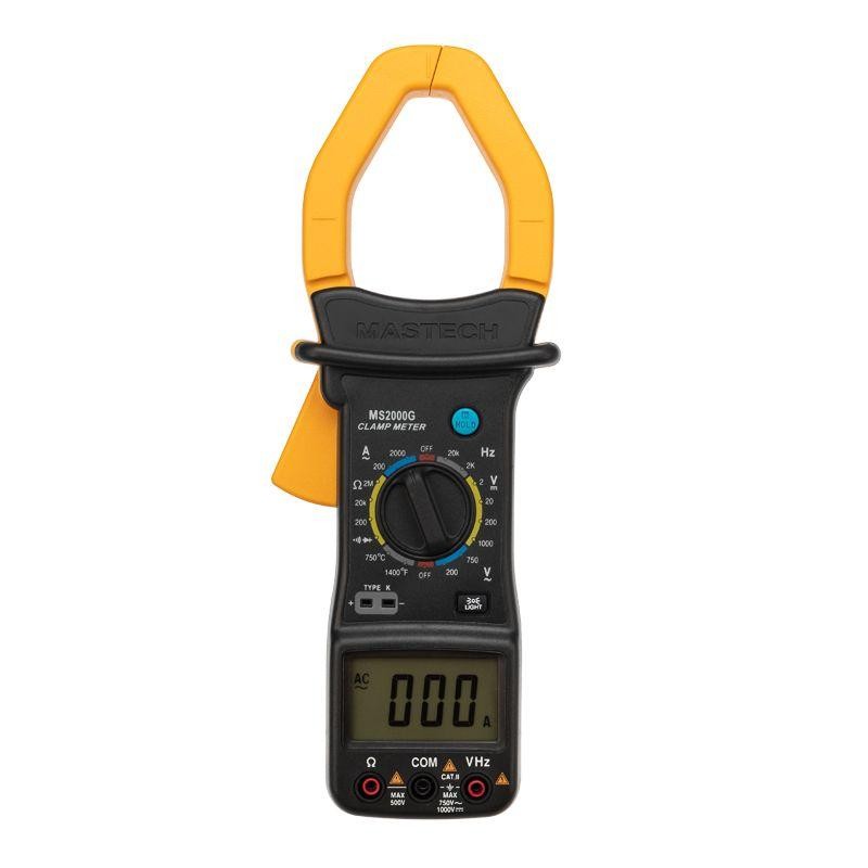 Клещи токовые MS2000G Mastech 13-1301 Клещи токовые MS2000G Mastech 13-1301