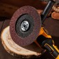 Круг лепестковый торцевой P60 180х22.2мм Kranz KR-90-0022 Круг лепестковый торцевой P60 180х22.2мм Kranz KR-90-0022