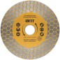 Диск отрезной / шлифовальный алмазный (сухая и влажная резка) 125х1.7х25х22.2мм FIT 37441