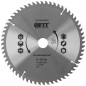 Диск пильный для циркулярных пил по дереву 255х30/25.4х60T FIT 37760