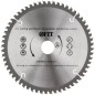 Диск пильный для циркулярных пил по алюминию 210х30/25.4х60T FIT 37786