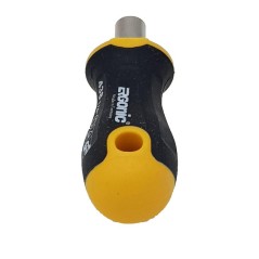 Отвертка Ergonic Stubby под биты 1/4дюйм FELO 46902640