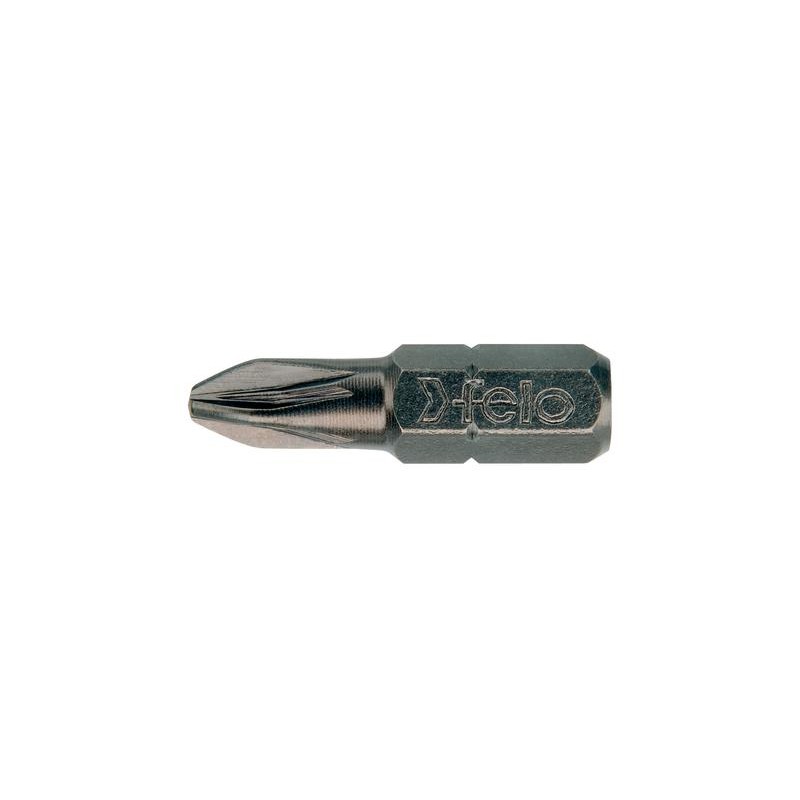 Бита крестовая Industrial PZ 1х25 (уп.100шт) FELO 02101017 Бита крестовая Industrial PZ 1х25 (уп.100шт) FELO 02101017