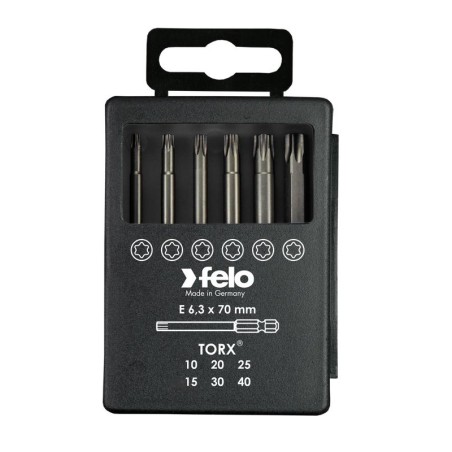 Набор бит Tx Industrial 70мм в кейсе 6 бит FELO 03691716