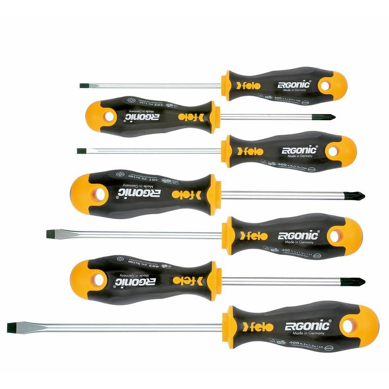 Набор отверток Ergonic (уп.7шт) Felo 40097118 Набор отверток Ergonic (уп.7шт) Felo 40097118