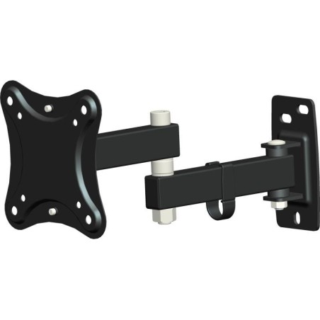 Кронштейн для телевизора R1 118152 10-27дюйм макс.15кг настенный поворотно-выдвижной и наклонный черн. HAMA 1447010