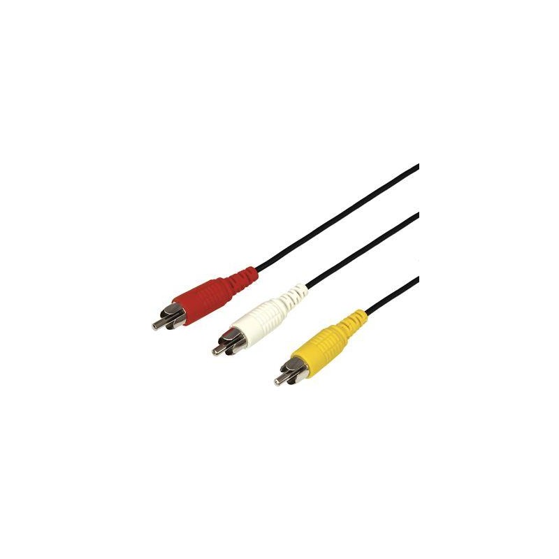 Шнур 3х3 RCA 1.5м REXANT 17-0202 Шнур 3х3 RCA 1.5м REXANT 17-0202