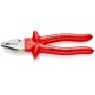 Плоскогубцы комбинированные особой мощности VDE L-225мм хром. Knipex KN-0207225 Плоскогубцы комбинированные особой мощности VDE L-225мм хром. Knipex KN-0207225