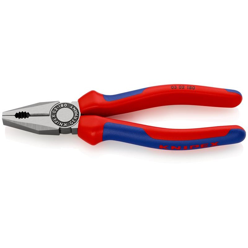 Плоскогубцы комбинированные L-180мм Knipex KN-0302180SB