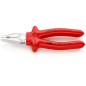 Плоскогубцы комбинированные VDE L-200мм диэлектрические хром. Knipex KN-0307200
