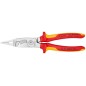 Клещи электромонтажные VDE 6-в-1 L-200мм Knipex KN-1386200