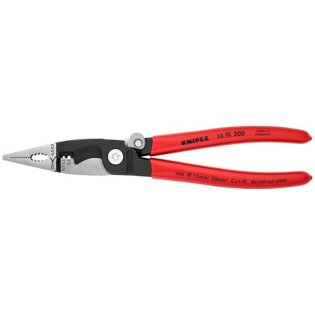 Клещи электромонтажные 6-в-1 L-200мм Knipex KN-1391200