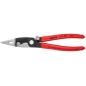 Клещи электромонтажные 6-в-1 L-200мм Knipex KN-1391200SB Клещи электромонтажные 6-в-1 L-200мм Knipex KN-1391200SB