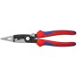 Клещи электромонтажные 6-в-1 L-200мм Knipex KN-1392200SB
