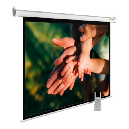 Экран 280х280см MotoExpert CS-PSME-280x280-WT 1:1 настенно-потолочный рулонный бел. (моторизованный привод) CACTUS 407874