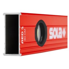 Уровень RED 3 100 L-100см 3 глазка точн. 0.3мм/м SOLA 01215301