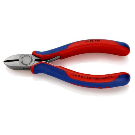 Бокорезы для электромеханика с пружиной L-125мм Knipex KN-7612125