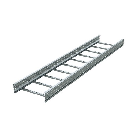 Лоток лестничный 400х200 L6000 сталь 2мм (лонжерон) цинк-ламель DKC ULH624ZL