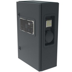 Станция зарядная 3ф режим 2/3 32А Schuko метал. Leg 059048