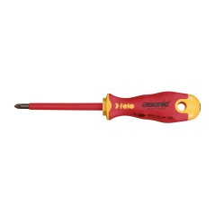 Отвертка диэлектрическая Ergonic крестовая +/- Z 2х100 Felo 41720390