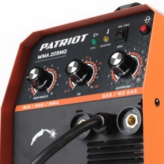 Полуавтомат сварочный инверторный WMA 205MQ MIG/MAG/MMA PATRIOT 605302155