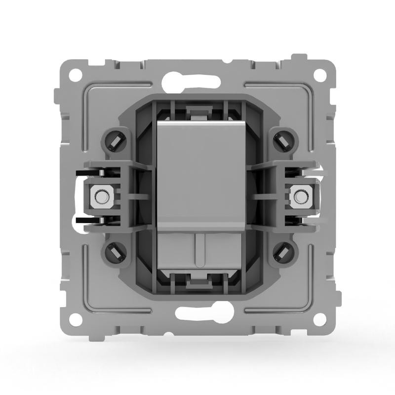 Розетка TV оконечная СП Pixel 1DB механизм алюм. TOKOV ELECTRIC TKE-PX-A1O-C03 Розетка TV оконечная СП Pixel 1DB механизм алюм. TOKOV ELECTRIC TKE-PX-A1O-C03