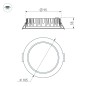 Светильник светодиодный MS-MIST-BUILT-R105-9W Warm3000 230В (WH 110 deg ) IP54 Металл Arlight 041614 Светильник светодиодный MS-MIST-BUILT-R105-9W Warm3000 230В (WH 110 deg ) IP54 Металл Arlight 041614
