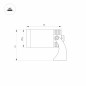 Светильник KT-WATER-R44-8W White6000 (SL 24 deg 12В) (IP68 металл) Arlight 032756