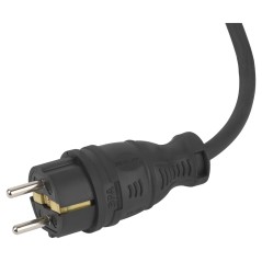 Удлинитель силовой UK-4e-3x1.5-5m-IP44(KG) с заземлением 4 розетки каучук 5м КГ 3х1.5кв.мм IP44 Эра Б0057585