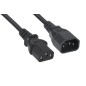 Кабель питания монитор-компьютер IEC 320 C13-IEC 320 C14 (3х0.75) 1.2м PC-189-VDE-1.2M Cabeus 9016c