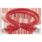 Патч-корд кат.5E UTP 3м красн. GENERICA PC04-C5EU-3M-G