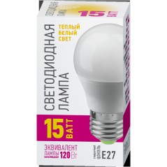 Лампа светодиодная 90 437 OLL-G45-15-230-2.7K-E27-PROMO ОНЛАЙТ 90437
