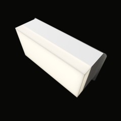 Светильник светодиодный RVE-LBX-LUMO20-PLAZA10020010-1-GR прямоугольник грильято 1шт 90х190х60мм 12Вт встраиваемый 4000К бел. RV