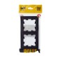 Рамка 2-м IP44 BRITE РУ-2-БрЧ-44 черн. IEK BR-M22-44-K02