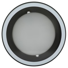 Светильник настенно-потолочный спот WL40 BK GX53 IP54 черн. Эра Б0054414