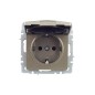 Розетка BRITE РСбш10-3-БрШ 16А IP20 с заземл. защ. шторки с крышкой механизм шампань IEK BR-R16-16-K37 Розетка BRITE РСбш10-3-БрШ 16А IP20 с заземл. защ. шторки с крышкой механизм шампань IEK BR-R16-16-K37
