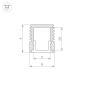 Профиль SL-MINI-8-3000 ANOD 3м алюминий Arlight 036031