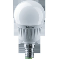 Лампа светодиодная 94 468 NLL-G45-7-230-4K-E14 7Вт шар 4000К нейтр. бел. E14 560лм 176-264В Navigator 94468