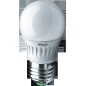 Лампа светодиодная 94 479 NLL-P-G45-5-230-4K-E27 5Вт шар 4000К нейтр. бел. E27 370лм 176-264В Navigator 94479
