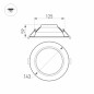 Светильник светодиодный IM-CYCLONE-R145-14W Warm3000 WH 90 deg IP40 металл Arlight 023206(2) Светильник светодиодный IM-CYCLONE-R145-14W Warm3000 WH 90 deg IP40 металл Arlight 023206(2)