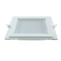 Светильник светодиодный Glass 6Вт 3000К IP20 450лм 220-240В d70х70мм 100х100х35мм ДВО квадрат. встраив. монтажный с декоративн. Светильник светодиодный Glass 6Вт 3000К IP20 450лм 220-240В d70х70мм 100х100х35мм ДВО квадрат. встраив. монтажный с декоративн.