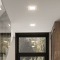 Светильник светодиодный Glass 12Вт 4000К IP20 990лм 220-240В d118х118мм 160х160х30мм ДВО квадрат. встраив. монтажный с декоратив Светильник светодиодный Glass 12Вт 4000К IP20 990лм 220-240В d118х118мм 160х160х30мм ДВО квадрат. встраив. монтажный с декоратив