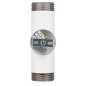 Светильник WL50 WH/BK 2хGU10 2х12Вт IP20 настенный бел. черн. Эра Б0061196