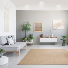 Светильник светодиодный Elementary Downlight 5.5Вт 4000К 460лм 170-260В IP20 95х26 квадрат монтаж бел. GAUSS 998420205
